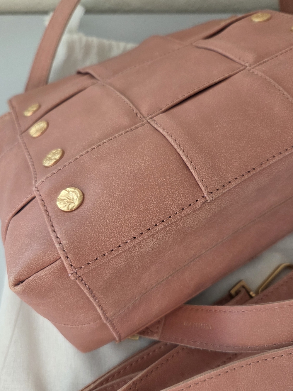 HAMMITT Medium BRYANT Leather Shoulder/ Crossbody Bag - Picture 3 of 10